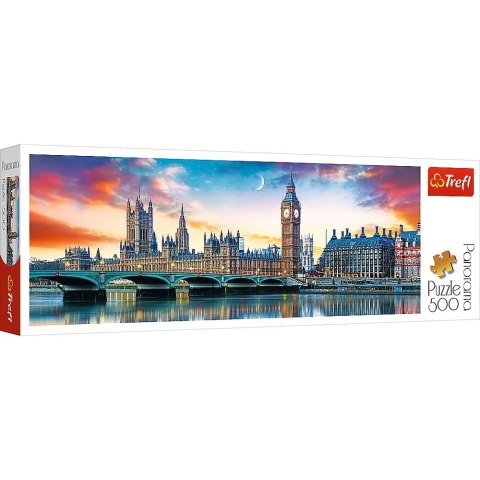 Puzzle Trefl big ben i pałac westminstersk 500 el. (29507) Trefl