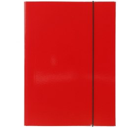 Teczka kartonowa na gumkę A4 czerwony 450g VauPe (302/01) VauPe