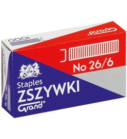 Zszywki 26/6 Grand 1000 szt (110-1390) Grand