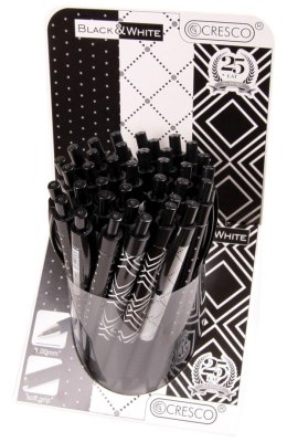 Długopis X22 Cresco Black&White Serie niebieski 1,0mm (600020-S) Cresco