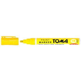 Marker olejowy Toma, żółty neonowy 2,5mm okrągła końcówka (TO-440 0 6) Toma