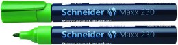 Marker permanentny Schneider Maxx 130, zielony 1,0-3,0mm okrągła końcówka (SR123004) Schneider