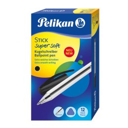 Długopis Pelikan super soft Stick czarny 1,0mm (601450) Pelikan