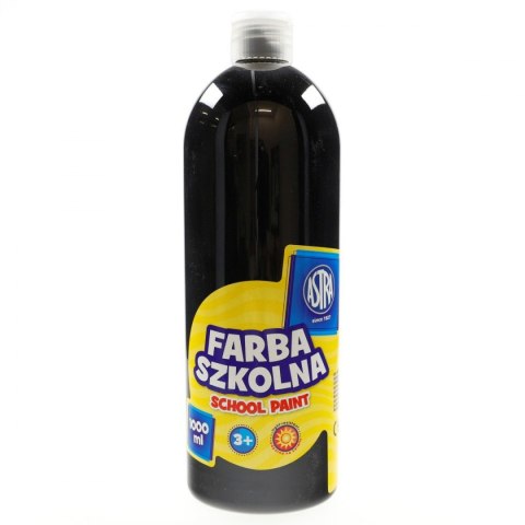 Farby plakatowe Astra szkolne kolor: czarny 1000ml 1 kolor. Astra