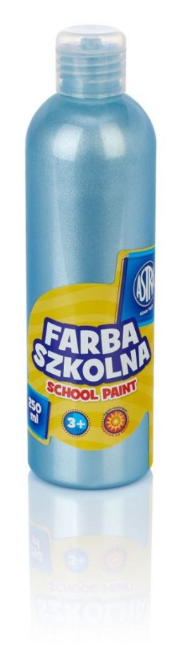 Farby plakatowe Astra szkolne kolor: niebieski 250ml 1 kolor. Astra