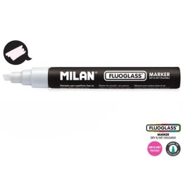 Marker specjalistyczny Milan do szyb fluo, biały 2,0-4,0mm (591291012) Milan