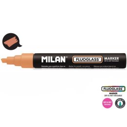 Marker specjalistyczny Milan do szyb fluo, pomarańczowy 2,0-4,0mm ścięta końcówka (591293212) Milan