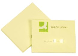 Notes samoprzylepny Q-Connect żółty jasny 100k [mm:] 102x76 (KF01410) Q-Connect