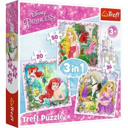 Puzzle Trefl Spricess 3w1 3w1 el. (34842) Trefl
