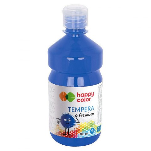 Farba tempera Happy Color kolor: niebieski jasny 500ml 1 kolor. (HA 3310 0500-3) Happy Color