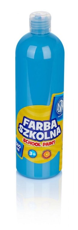 Farby plakatowe Astra szkolne kolor: niebieski 500ml 1 kolor. Astra