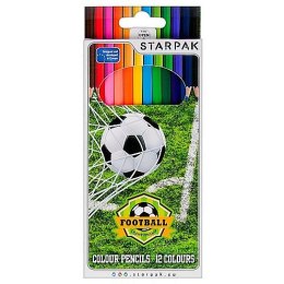 Kredki ołówkowe Starpak football 12 kol. (276561) Starpak