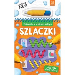 Książeczka edukacyjna Aksjomat Malowanka z pisakiem wodnym. Szlaczki (2319) Aksjomat