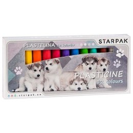 Plastelina Starpak 12 kol. Cuties mix (432669) Starpak