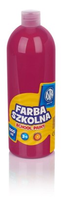 Farby plakatowe Astra szkolne kolor: różowy 1000ml 1 kolor. Astra