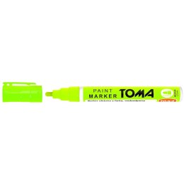 Marker olejowy Toma, zielony neonowy 2,5mm okrągła końcówka (to-40) Toma