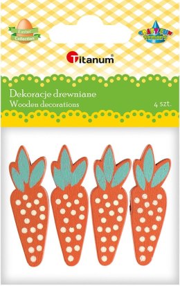 Ozdoba drewniana Titanum Craft-Fun Series marchewki (5017) Titanum