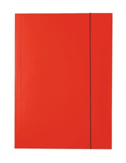 Teczka kartonowa na gumkę A4 czerwony 400g Esselte (13436) Esselte