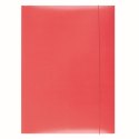 Teczka kartonowa na gumkę A4 czerwony 300g Office Products (21191131-04) Office Products