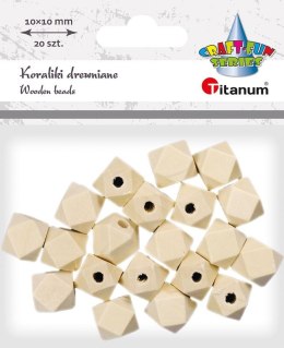 Ozdoba drewniana Titanum Craft-Fun Series koraliki (22TH401-10) Titanum