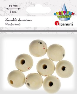 Ozdoba drewniana Titanum Craft-Fun Series koraliki (22TH401-3) Titanum