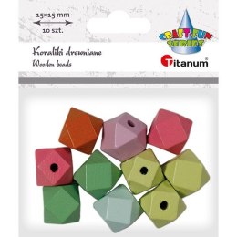 Ozdoba drewniana Titanum Craft-Fun Series koraliki (22TH401-9) Titanum