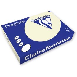 Papier kolorowy Trophee kolorowy A4 kremowy 80g (xca41787) Trophee