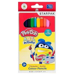 Kredki ołówkowe Starpak Play-Doh Jumbo 12 kol. (453911) Starpak