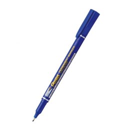 Marker permanentny Pentel, niebieski 0,6-1,0mm okrągła końcówka (NF450) Pentel