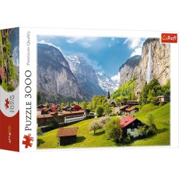 Puzzle Trefl Lauterbrunnen, Szwajcaria 3000 el. (33076) Trefl