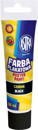 Farby plakatowe Astra kolor: czarny 30ml 1 kolor. Astra