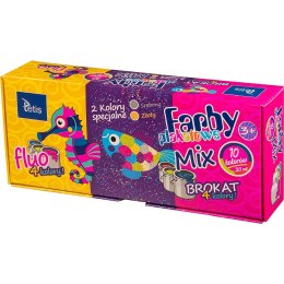 Farby plakatowe Tetis kolor: mix 20ml 10 kolor. (KF004-C) Tetis