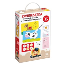 Książeczka edukacyjna Czuczu Zwierzatka Zabawy (66079) Czuczu