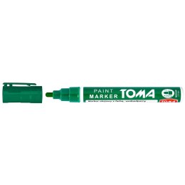 Marker olejowy Toma, zielony 2,5mm okrągła końcówka (TO-440 4 2) Toma