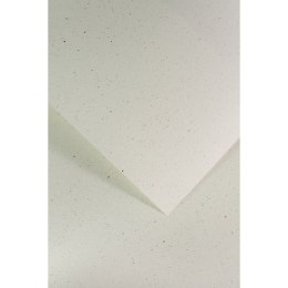 Papier ozdobny (wizytówkowy) terrazo biały A4 biały 220g Galeria Papieru (205501) Galeria Papieru