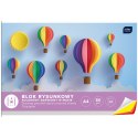 Blok rysunkowy Interdruk bloki A4 kolorowy 80g 20k [mm:] 210x297 (BLRK) Interdruk