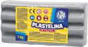 Plastelina Astra 1 kol. popielata 1000g (303111023) Astra