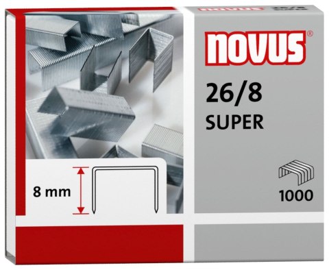 Zszywki 26/8 Novus 26/8 1000 szt Novus