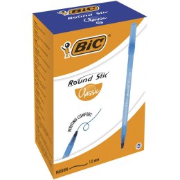 Długopis olejowy Bic Round Stic niebieski 0,4mm (921403) Bic