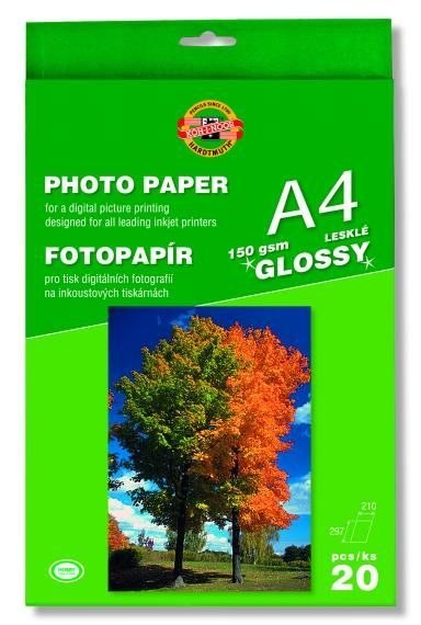 Papier foto Gloss A4 150g Koh-I-Noor Koh-I-Noor