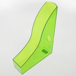 Pojemnik na dokumenty pionowy Basic A4 zielony przezroczysty PVC PCW [mm:] 73x306x 241 Durable (1701712017) Durable