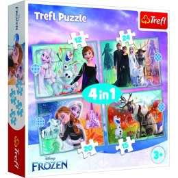 Puzzle Trefl Frozen 2 4w1 el. (34381) Trefl