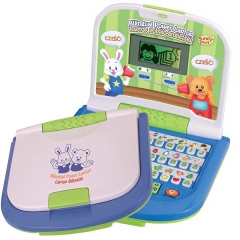 Zabawka edukacyjna Smily Play Laptop dwujęzyczny (8030 AN01) Smily Play