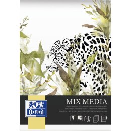 Blok artystyczny Oxford DO MIXMEDIA A4 225g 25k (400166123) Oxford