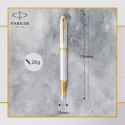 Ekskluzywne pióro tłoczkowe Parker PEARL (2143649) Parker