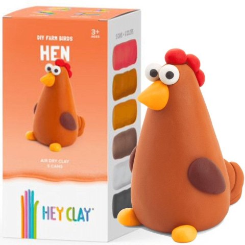 Masa plastyczna dla dzieci Hey Clay kura mix Tm Toys (HCL50161) Tm Toys