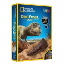 Zestaw kreatywny Orbico Sp. Z O.o. National Geographic Zestaw wykopaliskowy Skamieliny dinozaura (RTNGDINO2INT) Orbico Sp. Z O.o.