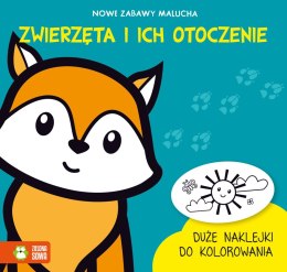 Książeczka edukacyjna Zielona Sowa Zwierzęta i ich otoczenie Zielona Sowa