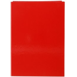 Teczka z szerokim grzbietem na rzep A4 czerwony VauPe (323/01) VauPe
