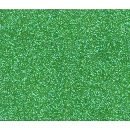 Papier ozdobny (wizytówkowy) brokatowy zielony A4 Zielony 210g Galeria Papieru (208111) Galeria Papieru